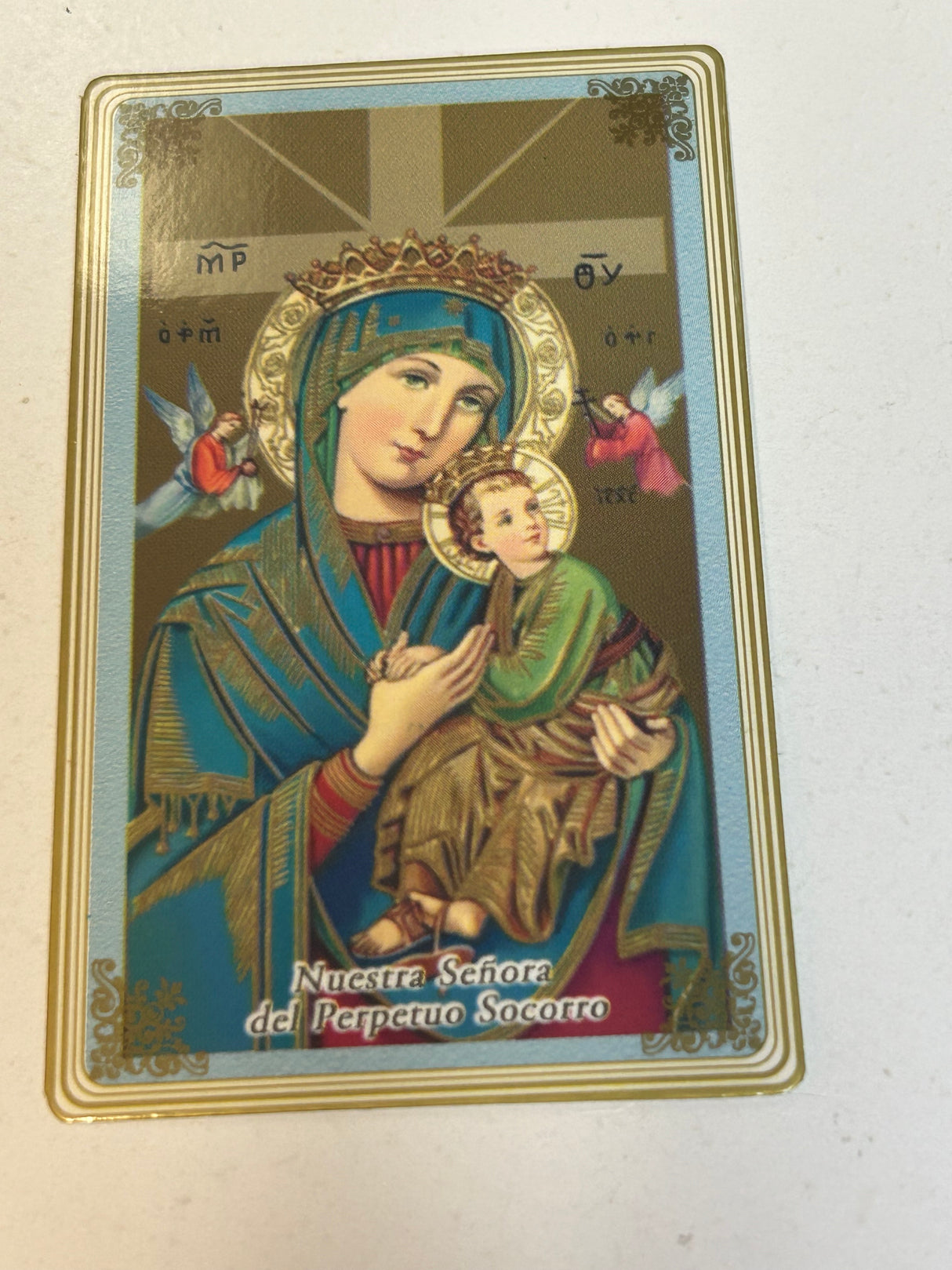 Nuestra Señora del Perpetuo Socorro (paper)