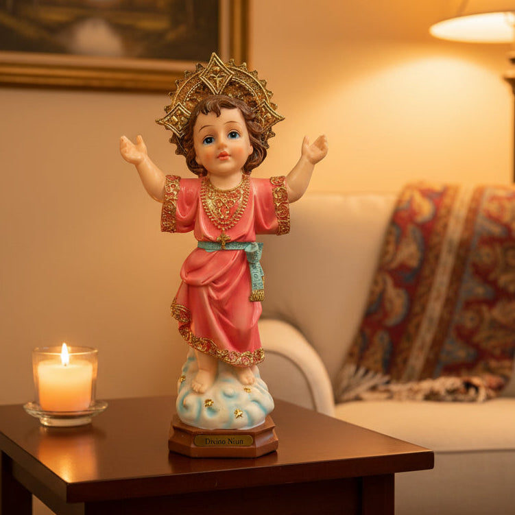 13" Divino Nino - Divine Child Statue-M1