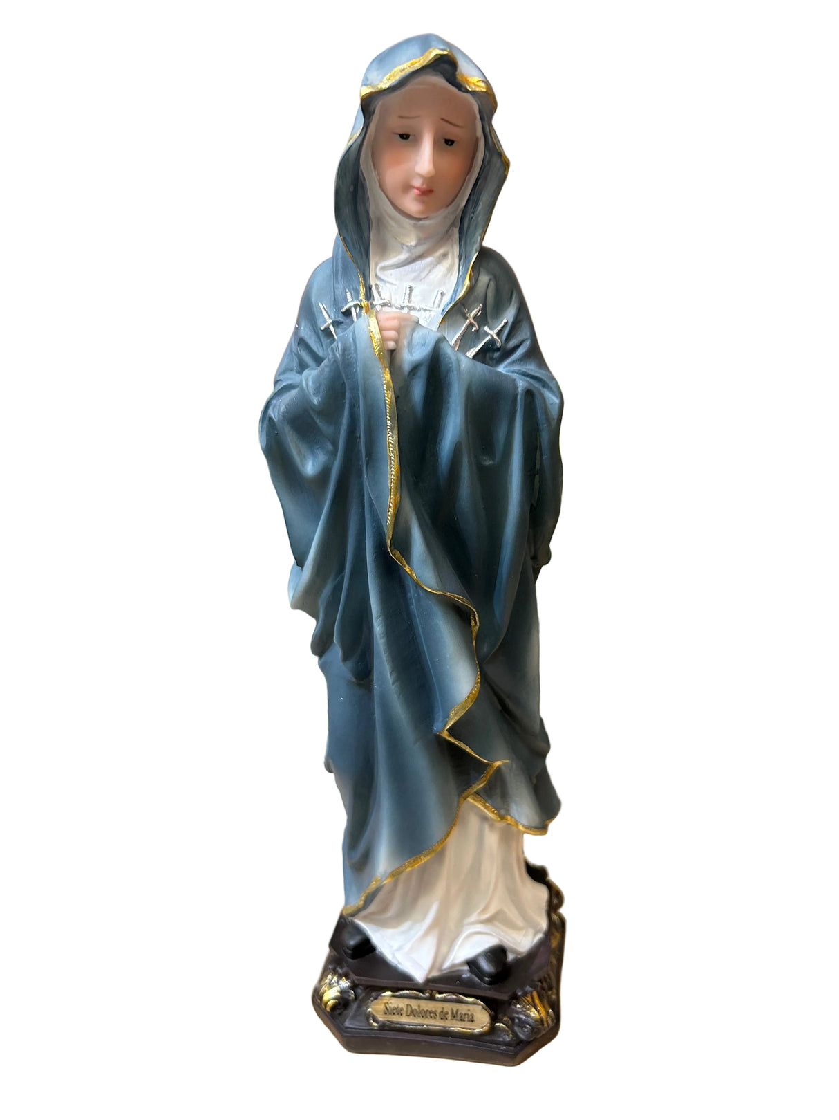 12.8" Virgen de Los Dolores Mater Dolorosa B-5