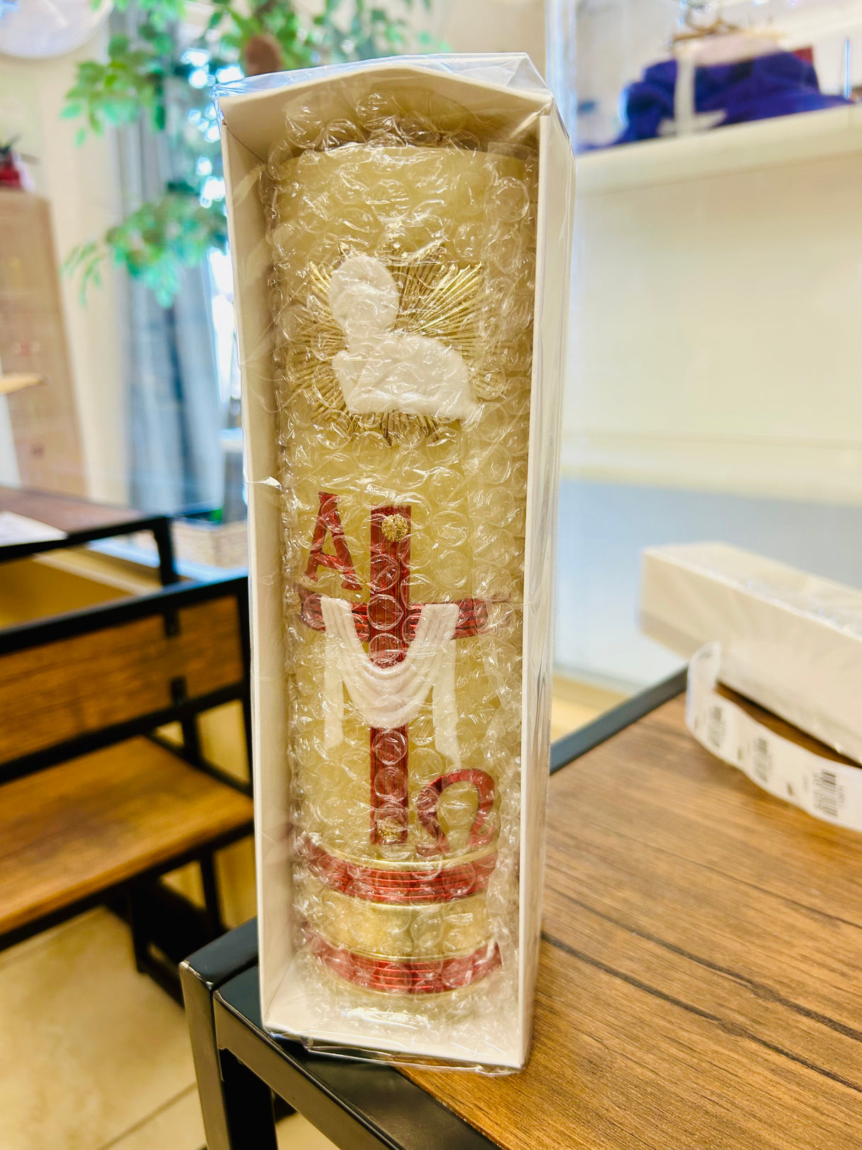 9.5X3 CIRIO W/T White Mantel