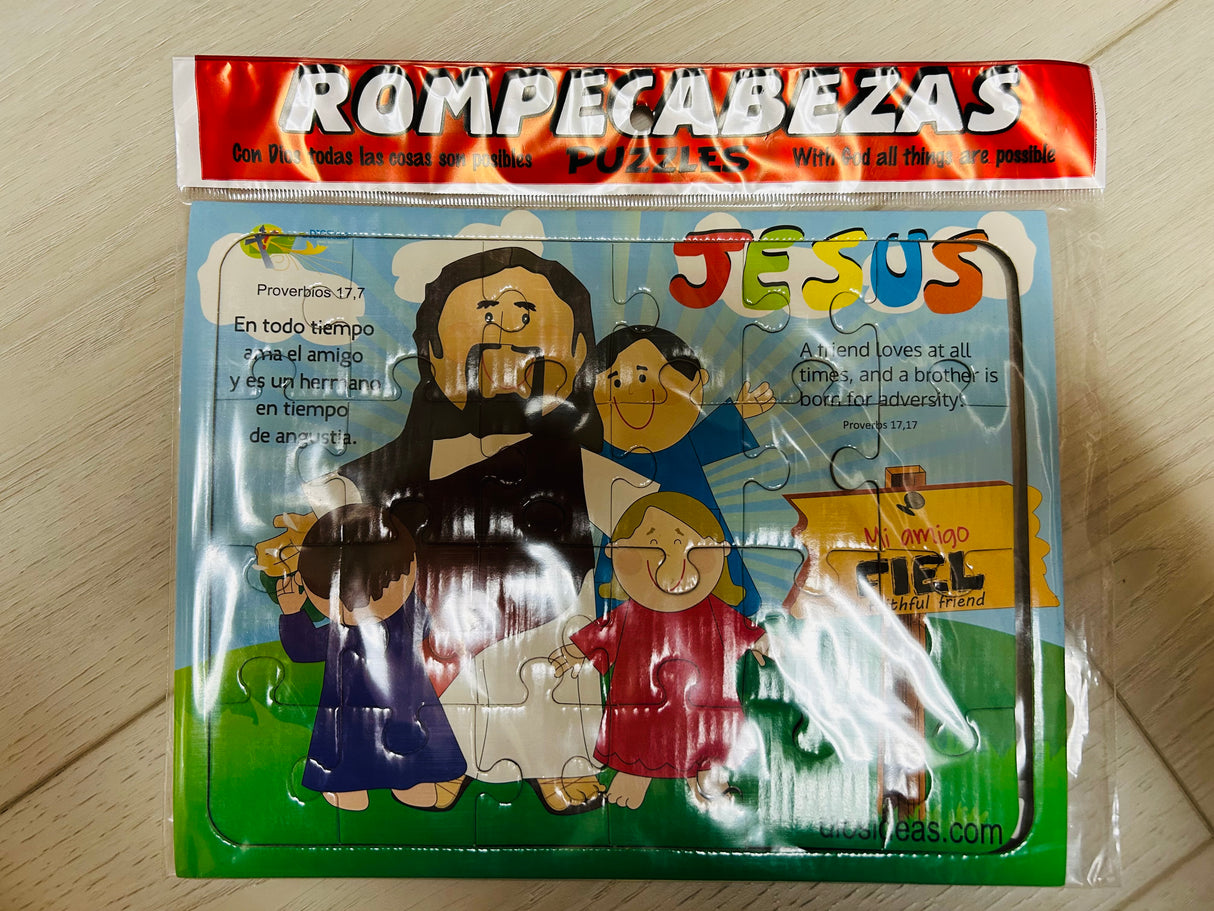 ROMPE CABESAS JESUS CON LOS NINO