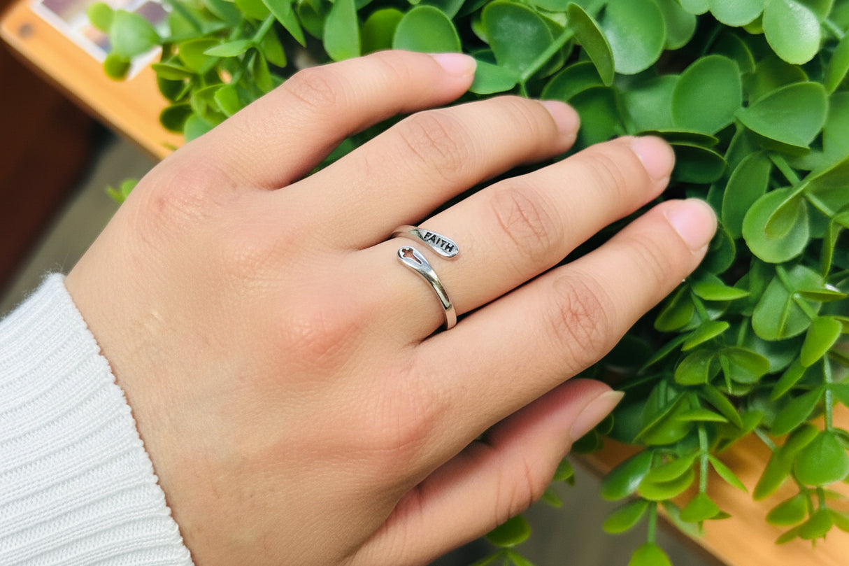 Faith Adjustable Ring
