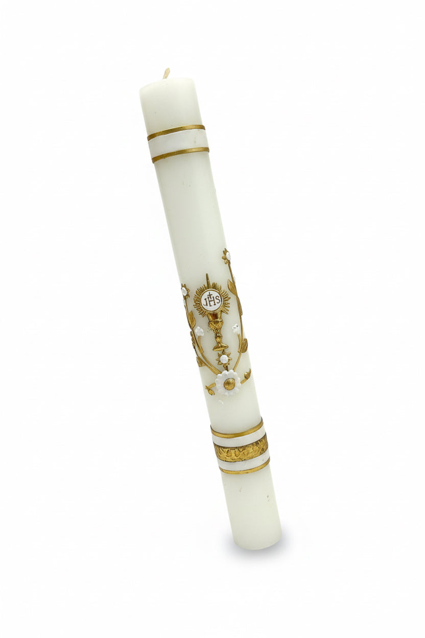 12.75 X 1.5" FIRST COMMUNION CANDLE