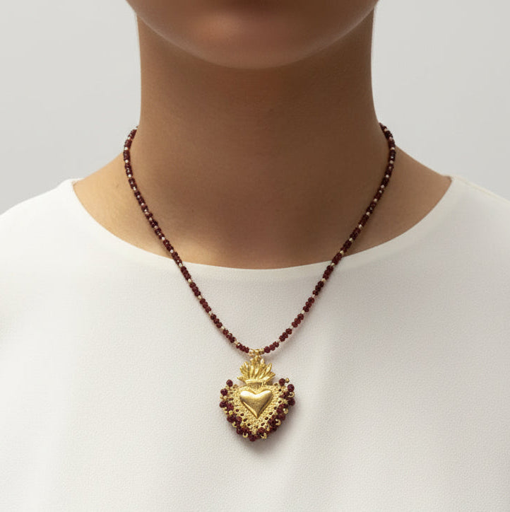 Sacred Heart Necklace