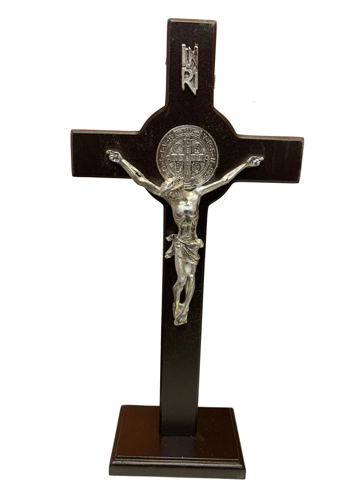 11" Black Cross Crucifix