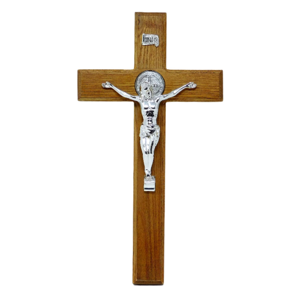 Cruz de San Benito color madera-8" C1