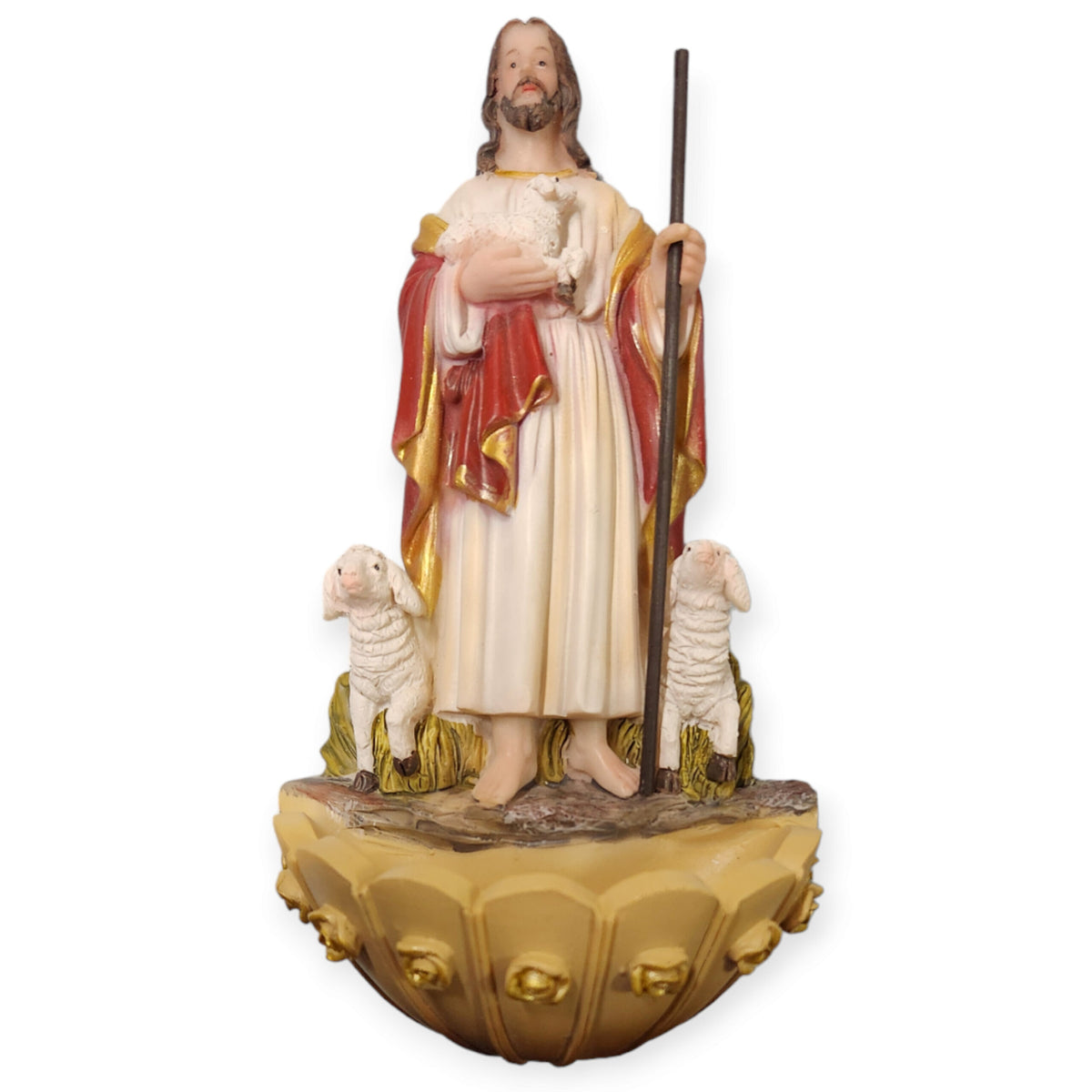 8" EL BUEN PASTOR HOLY WATER FONT Q-3