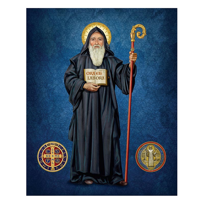 St Benedict Prints J5582