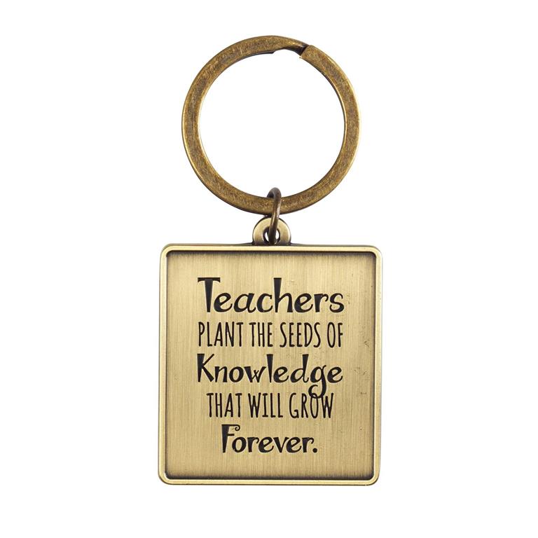 TEACHERS PLANT THE SEEDS KEYRING