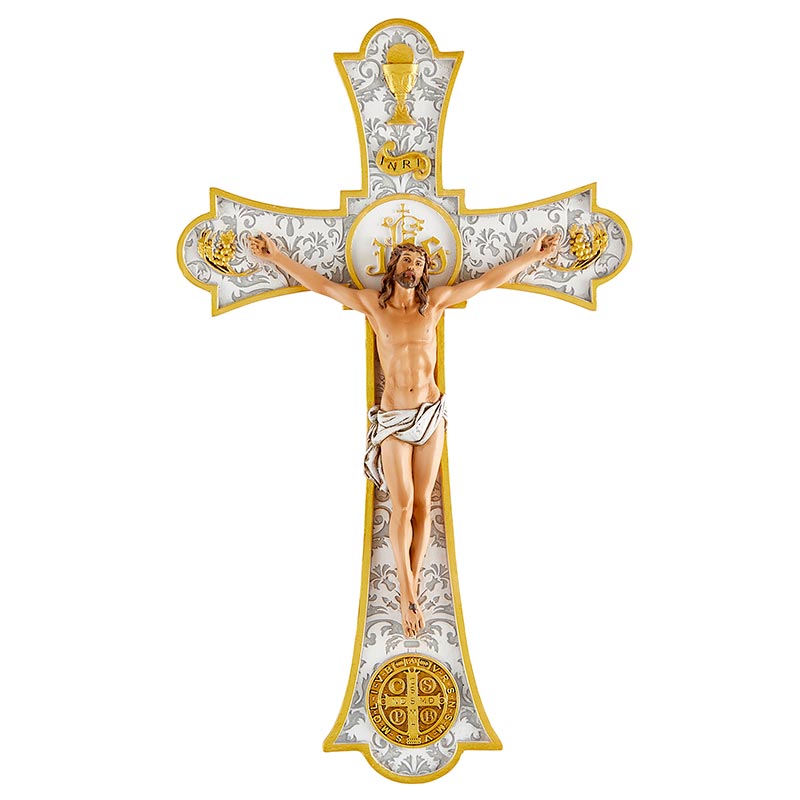 Holy Mass Wall Crucifix E-3R