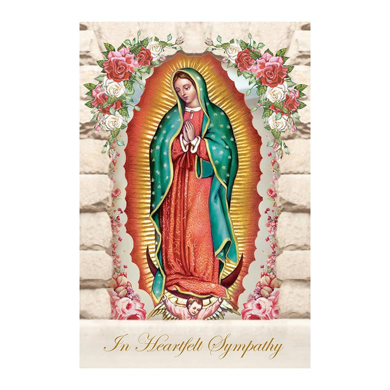 In Heartfelt Sympathy GUADALUPE CARD