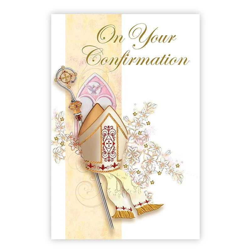 God Bless Your Confirmation Day Greeting Card