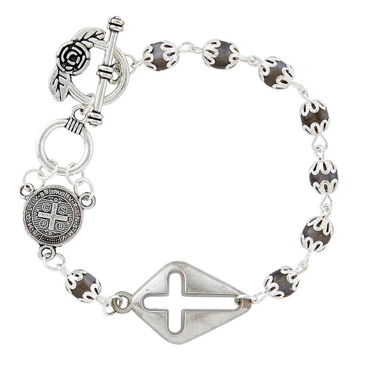 Saint Benedict Bracelet - Black
