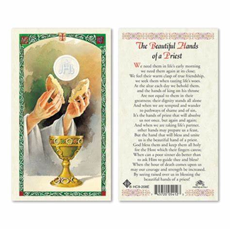 The Beautiful Hand of a Priest