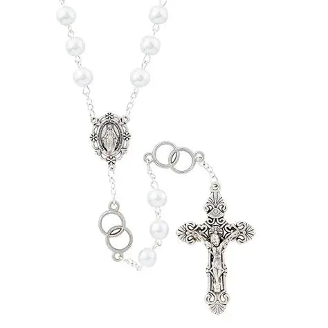 PEARL WEDDING ROSARY