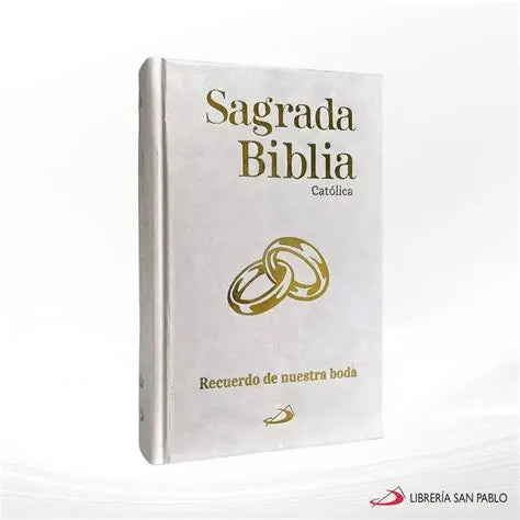 SAGRADA BIBLIA -RECUERDO DE NUESTRA BODA