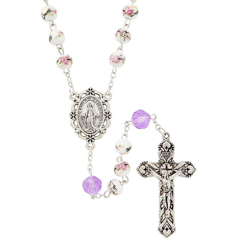 Lavender Fiori Divini Rosary