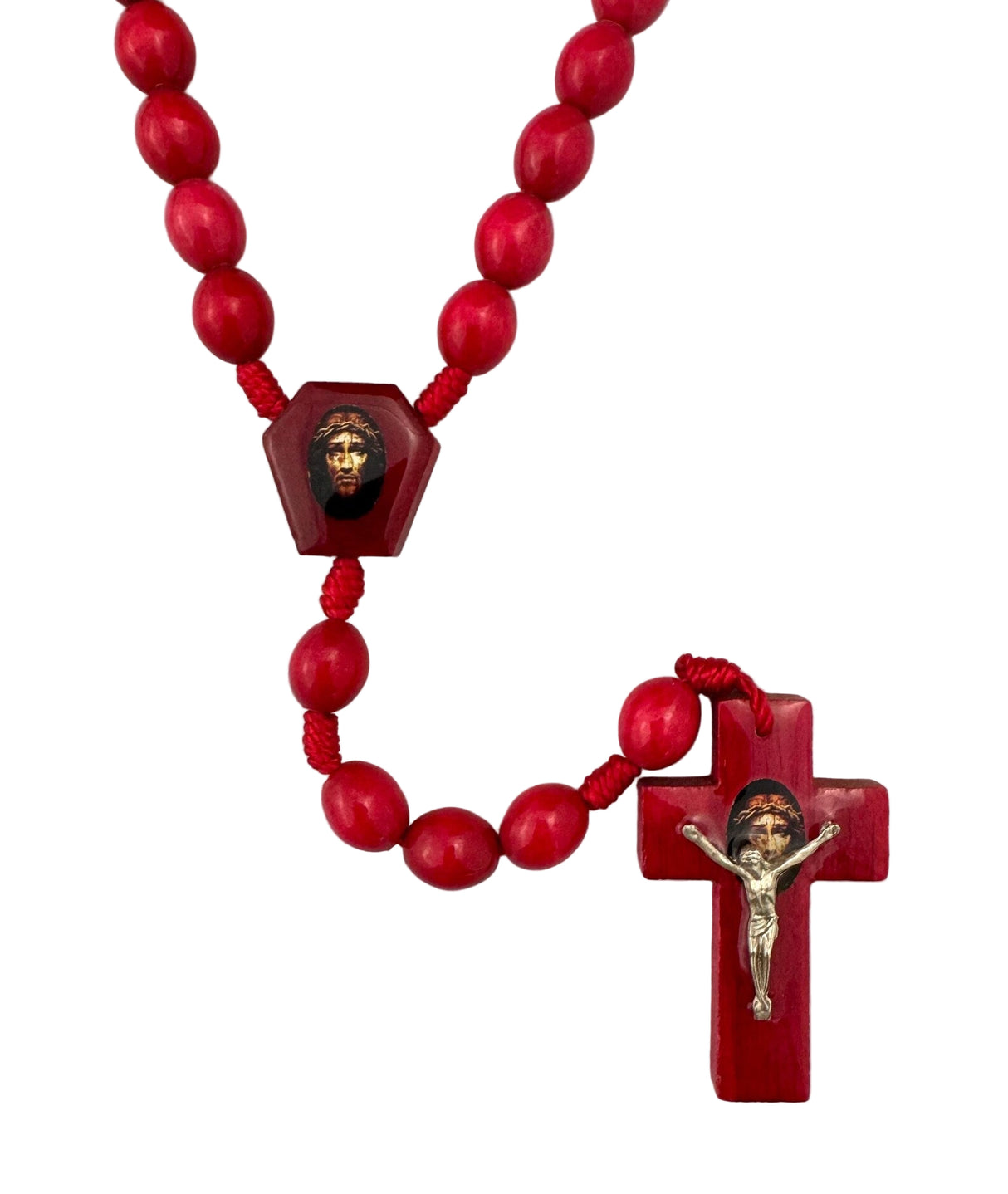 Precious Blood Rosary 12 Hail Mary bead count