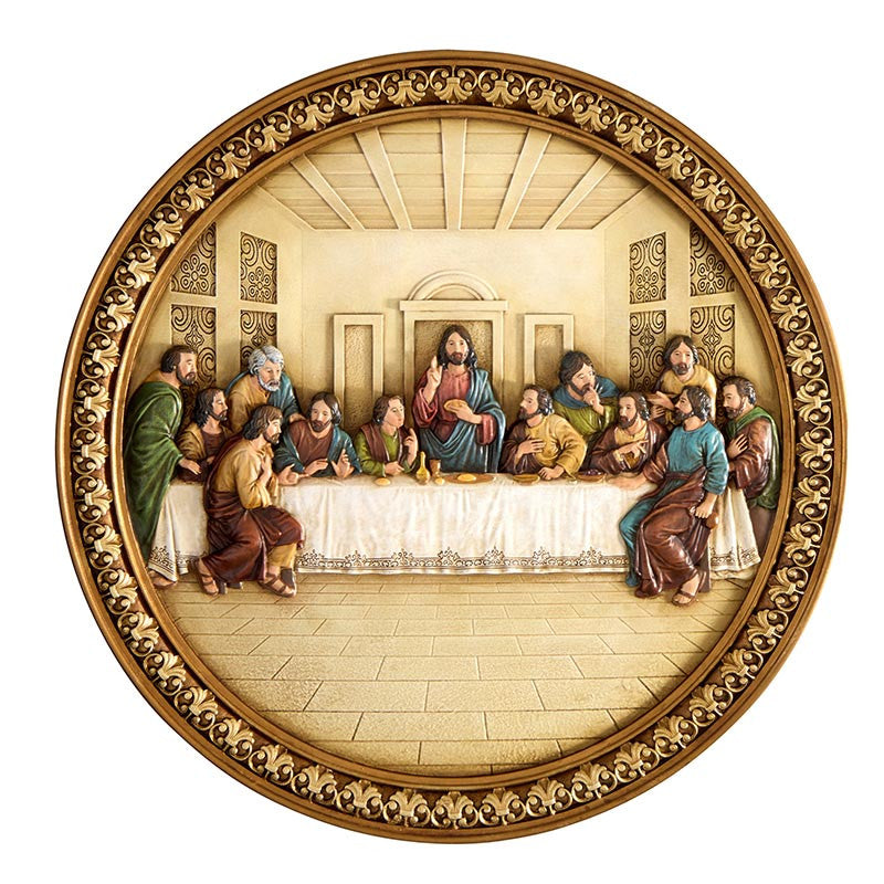 Last Supper Wall Plaque B4-R