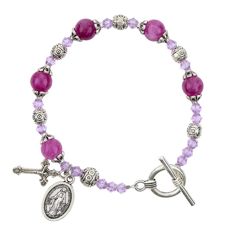 Madonna del Parto Rosary Bracelet