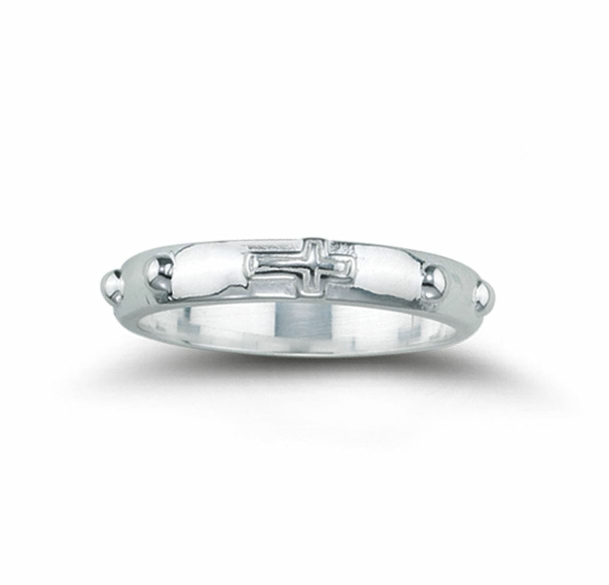 Sterling Silver Rosary Ring