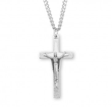 Risen Christ Sterling Silver Crucifix