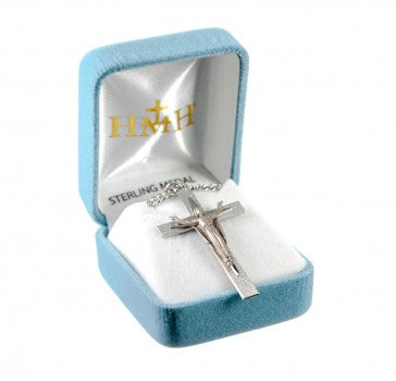 Risen Christ Sterling Silver Crucifix