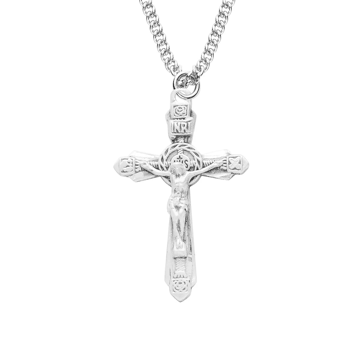 Sterling Silver Crucifix - Sterling Silver Crucifix