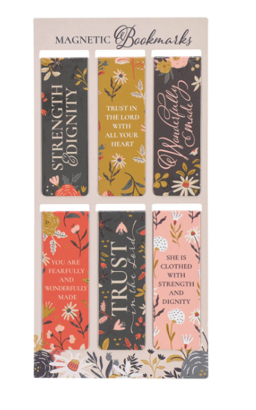 Worthy Autumnal Medley Magnetic Bookmark Set