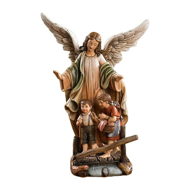 9.25" H Guardian Angel Statue - B- AVALON A-1