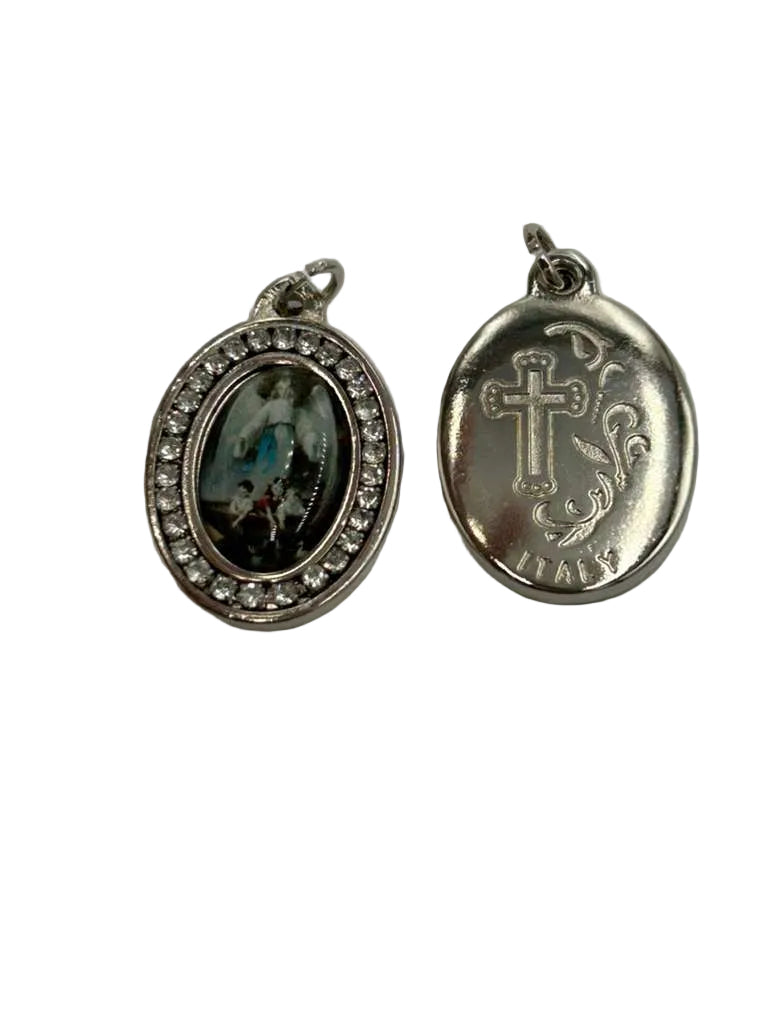 1.25" MEDAL W/GUARDIAN ANGEL RESIN