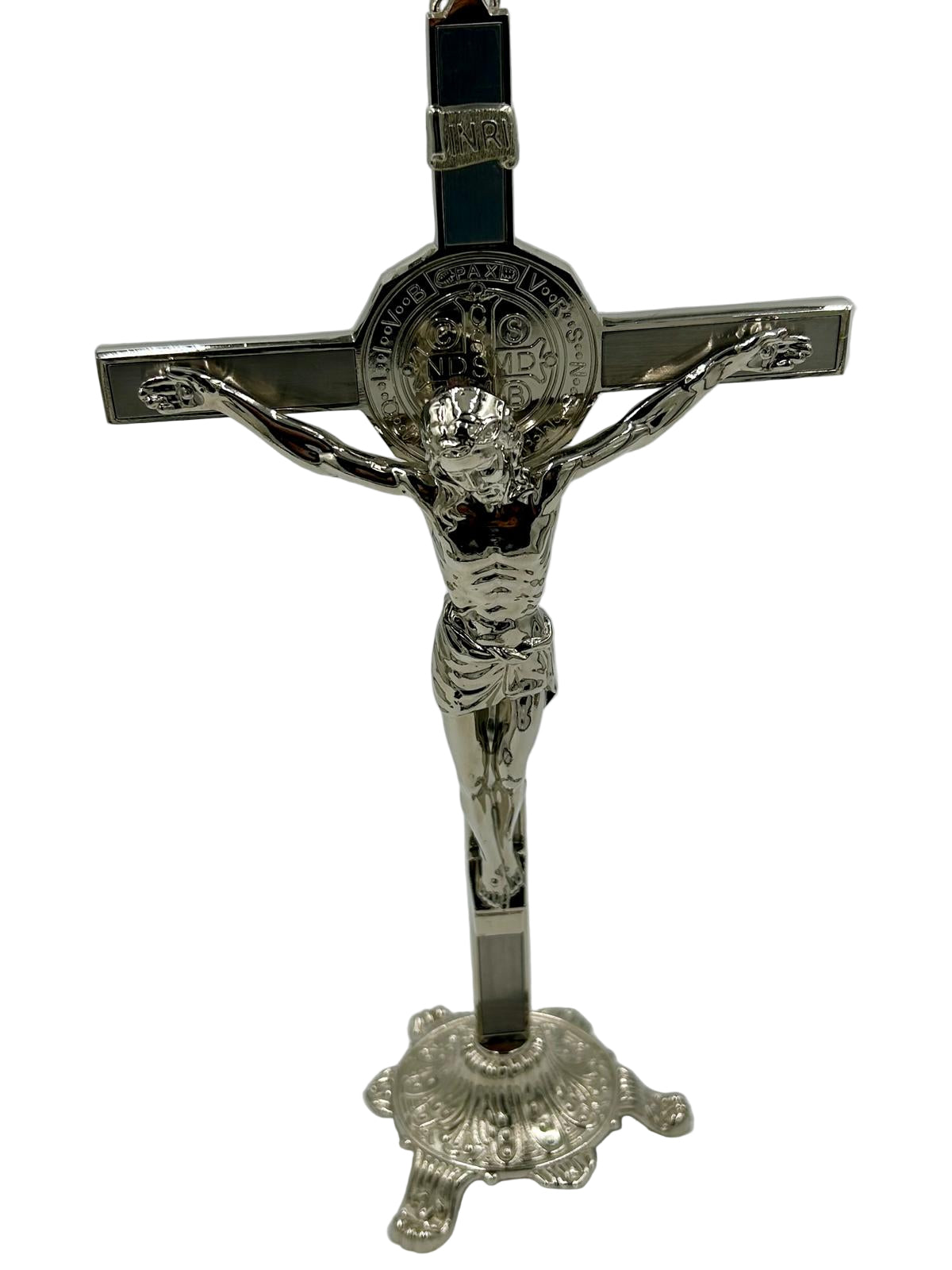 SAINT BENEDICT CRUCIFIX (REMOVABLE BASE) 13″ C2