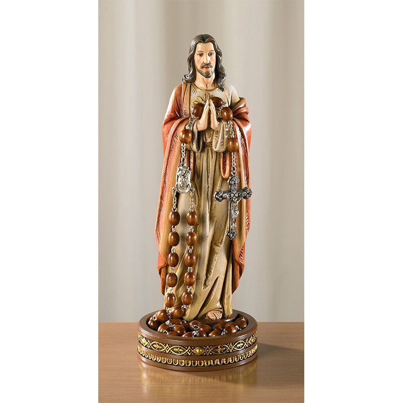 Sacred Heart Rosary Holder J-3R