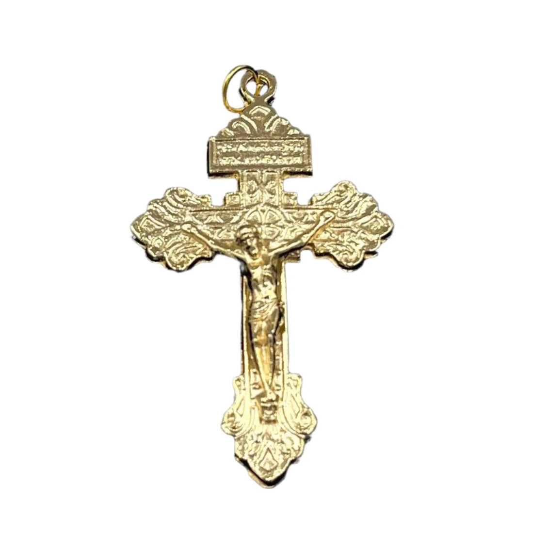 SMALL PARDON CRUCIFICCION 2" GOLD