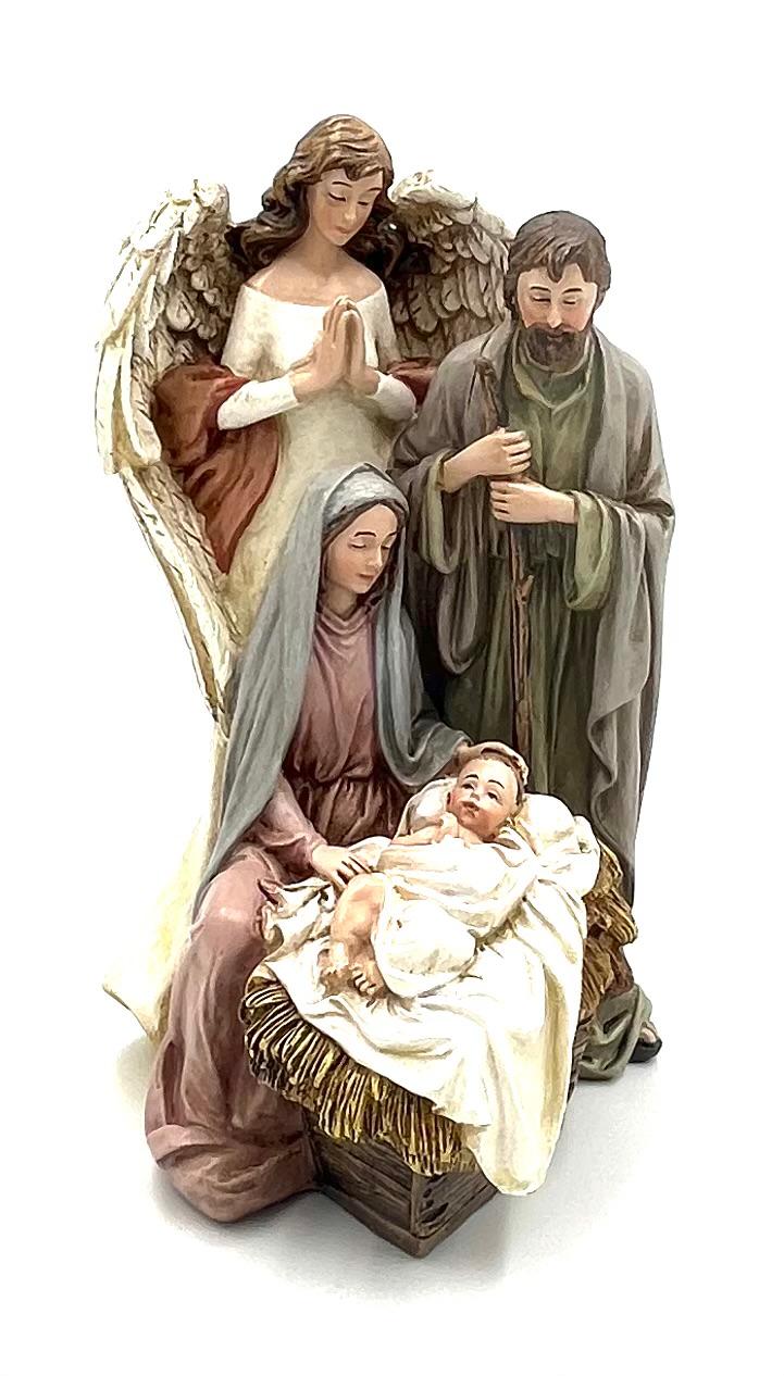 Holy Family & Praying 7.75''H