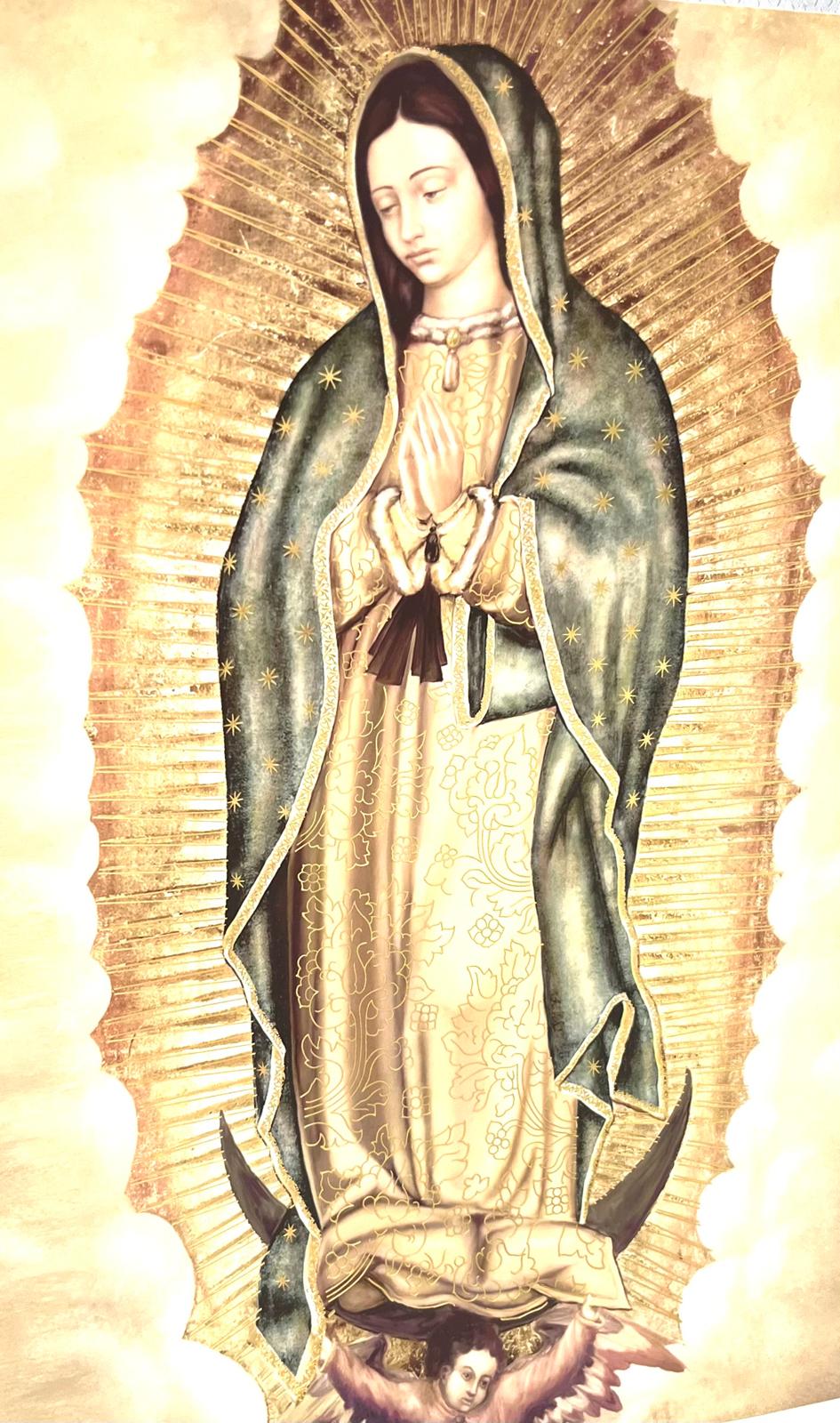 Poster mediano de la Virgen