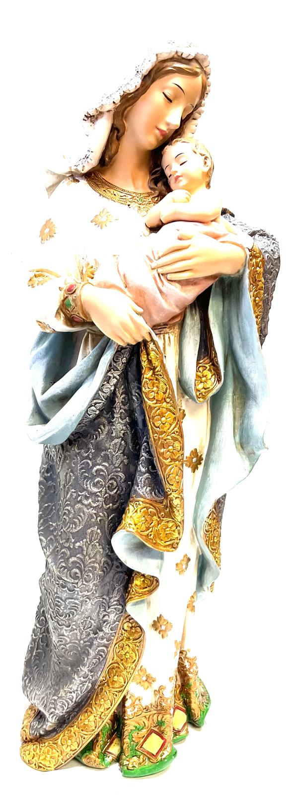 Madonna/ Child Figurine: 23¼"- D1