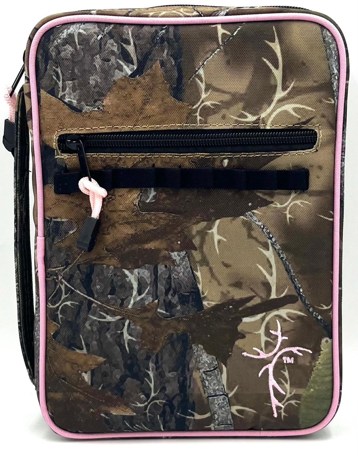 Camo w/Pink Bible Cover Large
