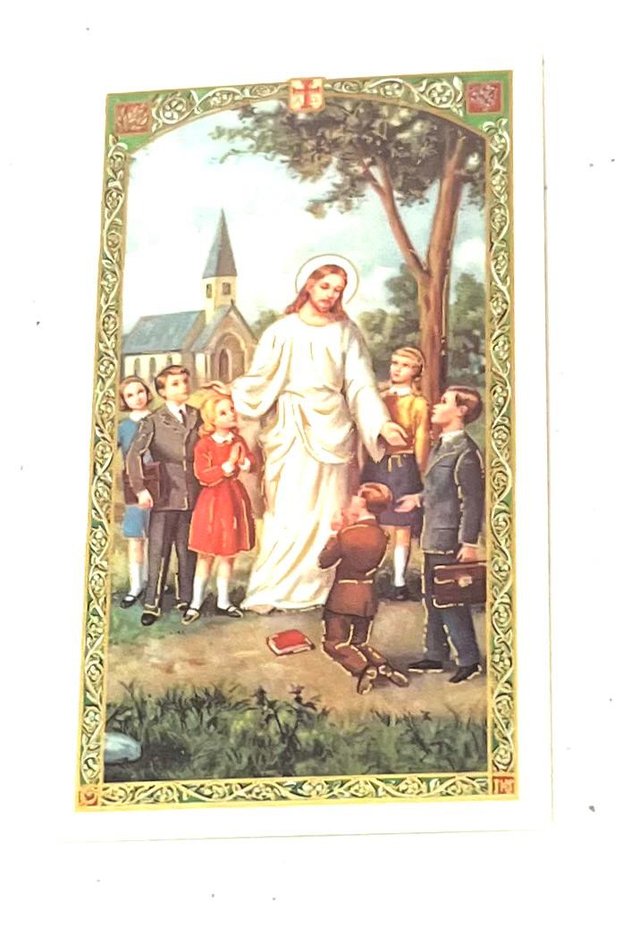 ESTAMPA A STUDENT'S PRAYER Jesus con los estudiantes