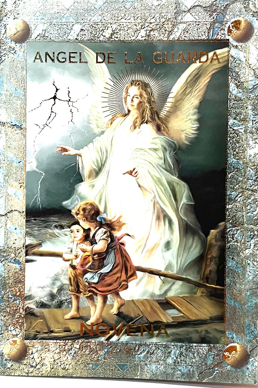 ANGEL DE LA GUARDA NOVENA (Pasta elegante)