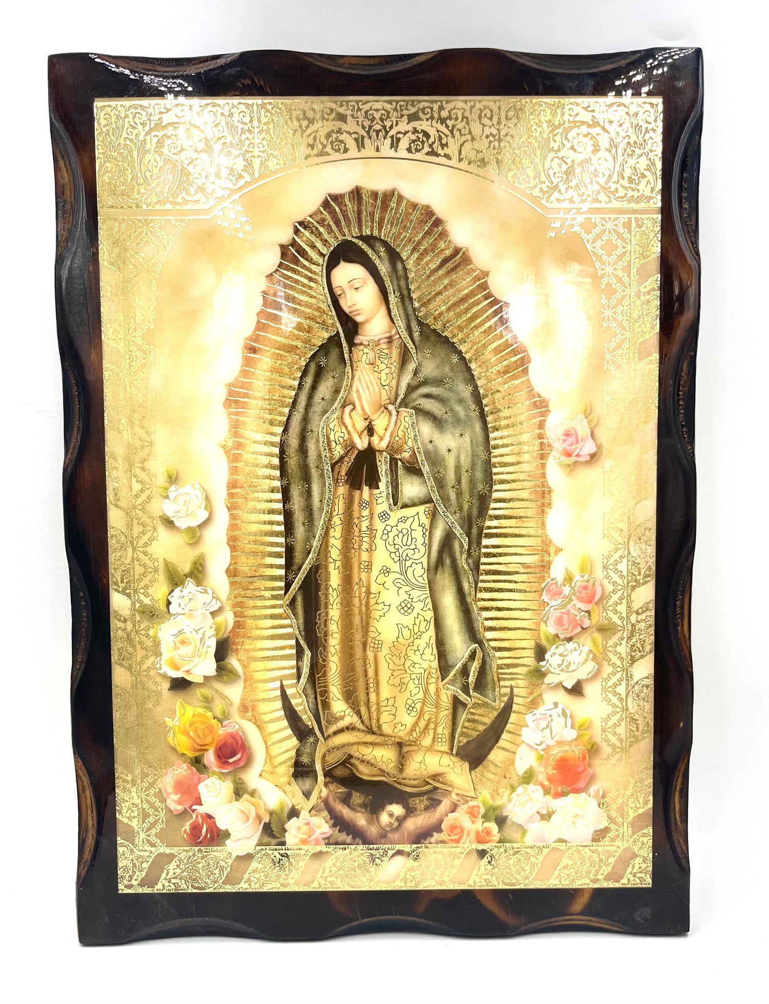 CUADRO CON BRILLO V DE GUADALUPE