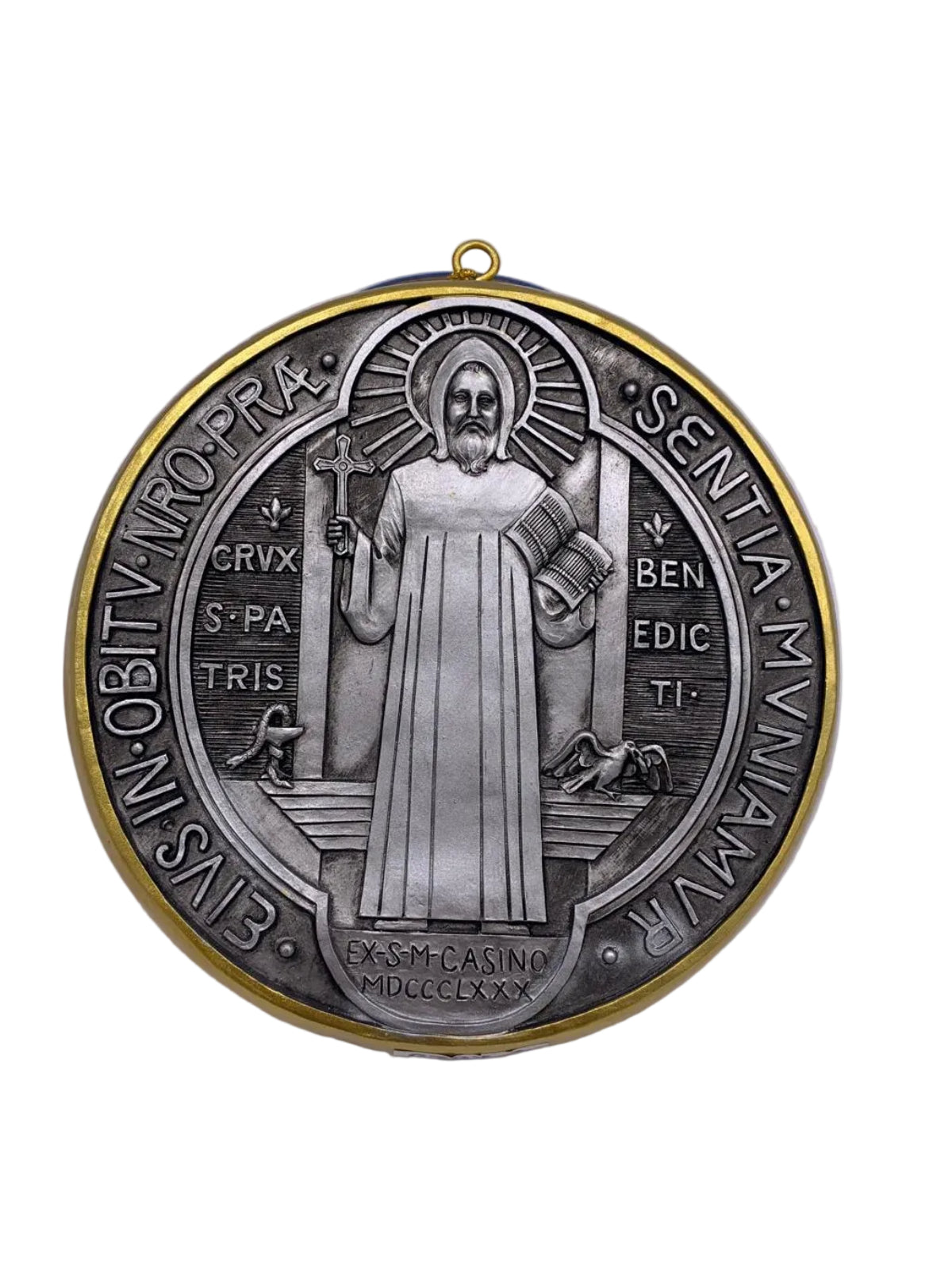 MEDALLA DE SAN BENITO 6" T-2