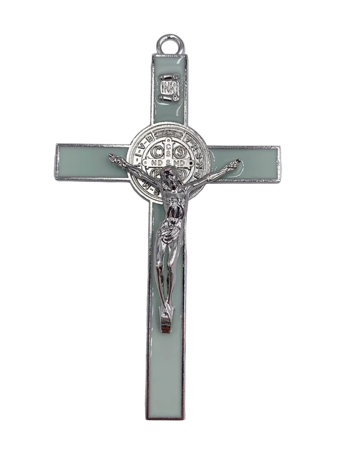 CRUZ METAL DE SAN BENITO 5"
