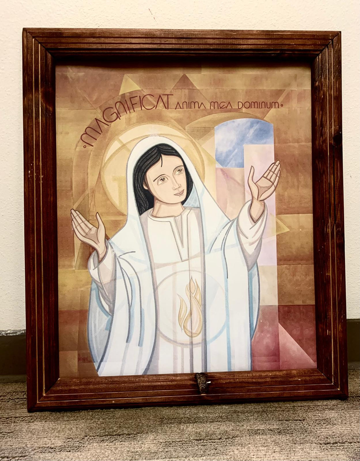 CUADRO VIRGEN DE MAGNIFICAT