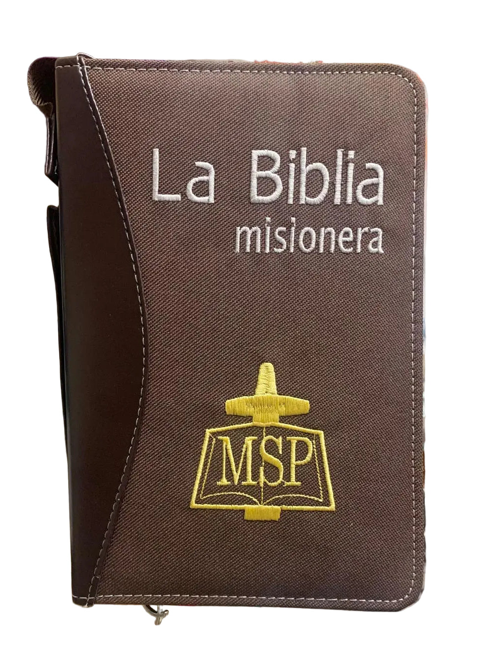 FORRO BORDADO PARA BIBLIA MISIONERA