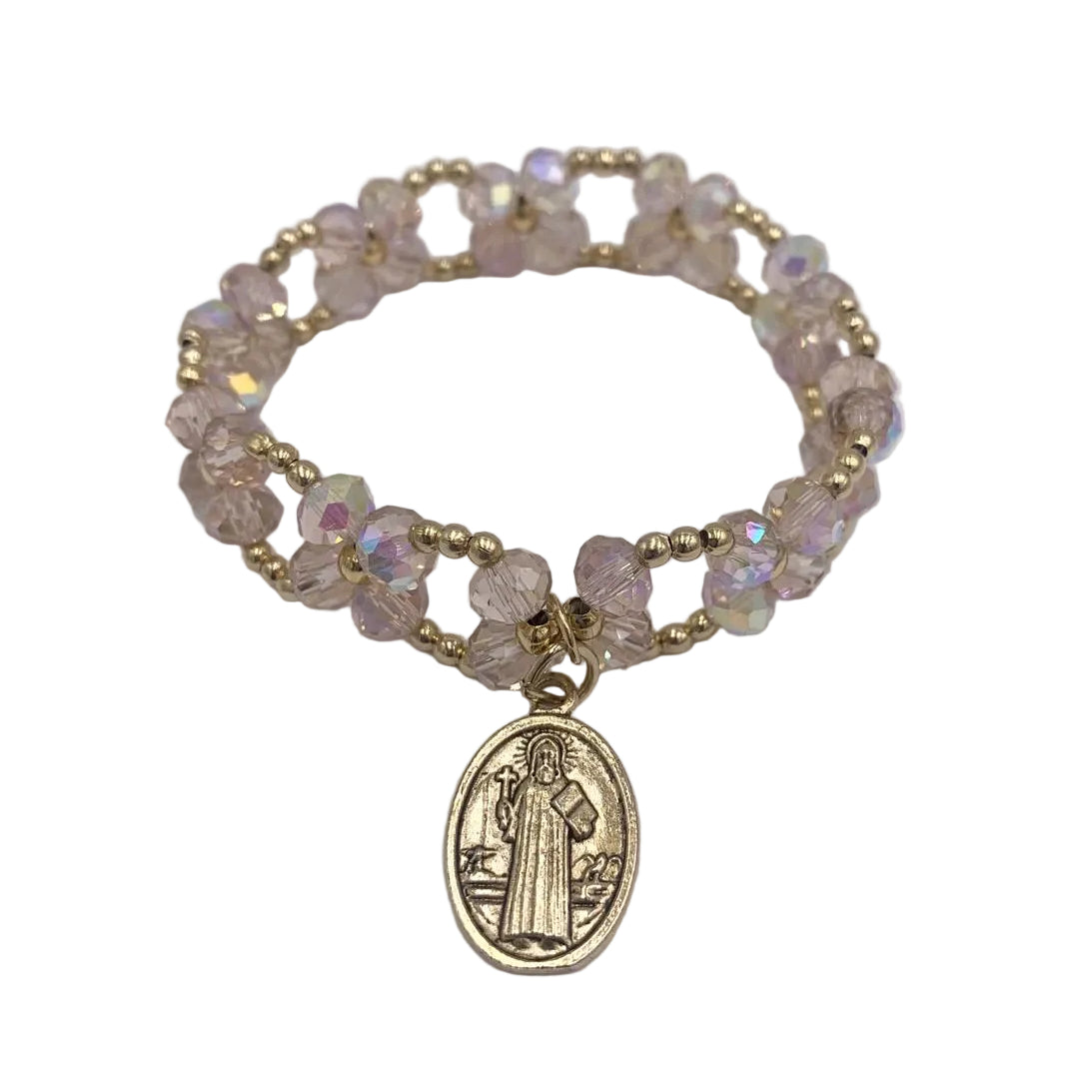ST BENEDICT FLOWER BRACELETS