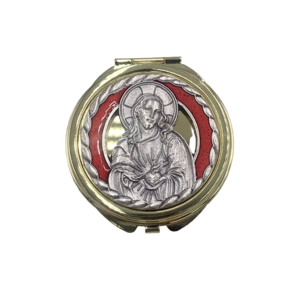 2.4" SACRED HEART PYX