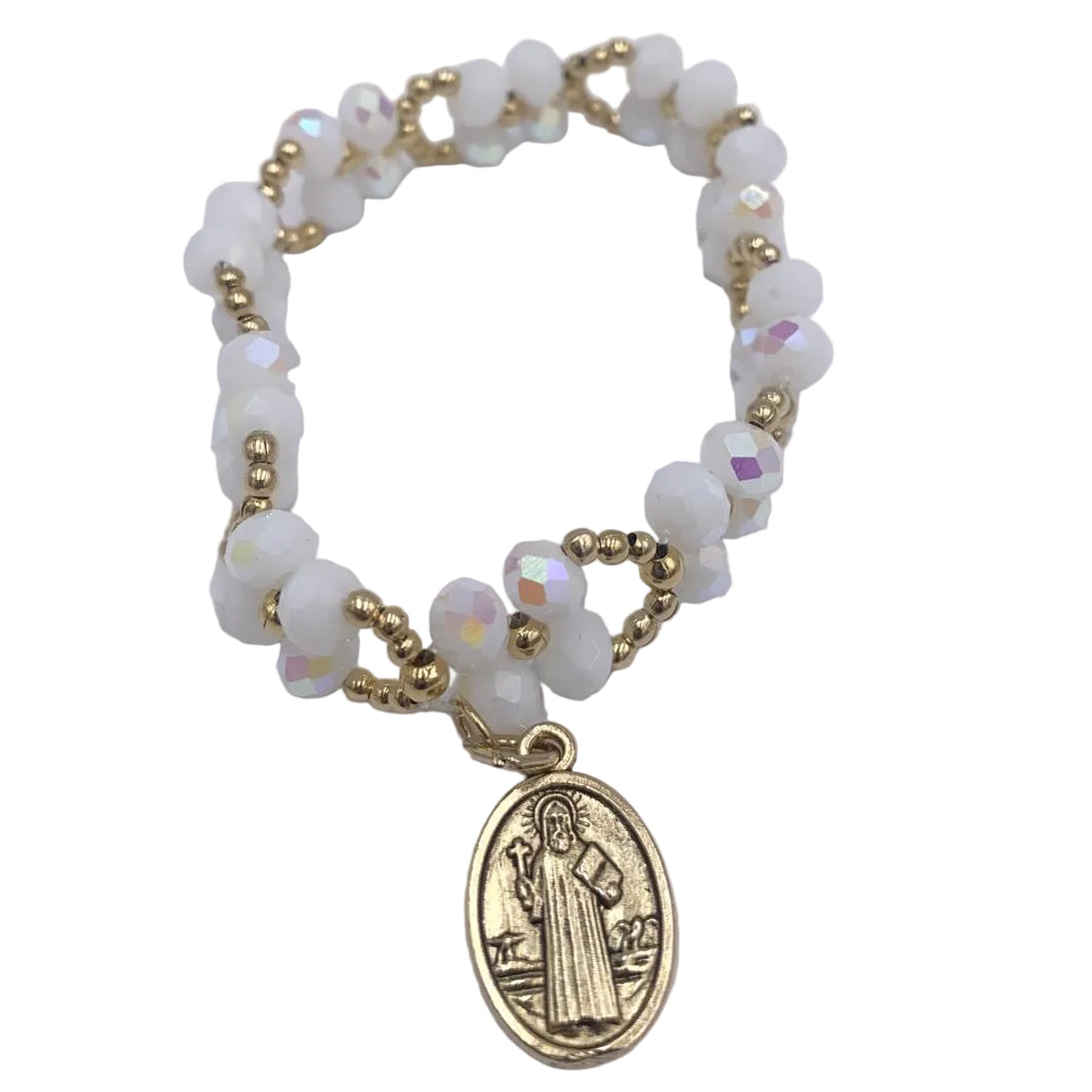 ST BENIDICT ZIG ZAG PATTERN BRACELETS