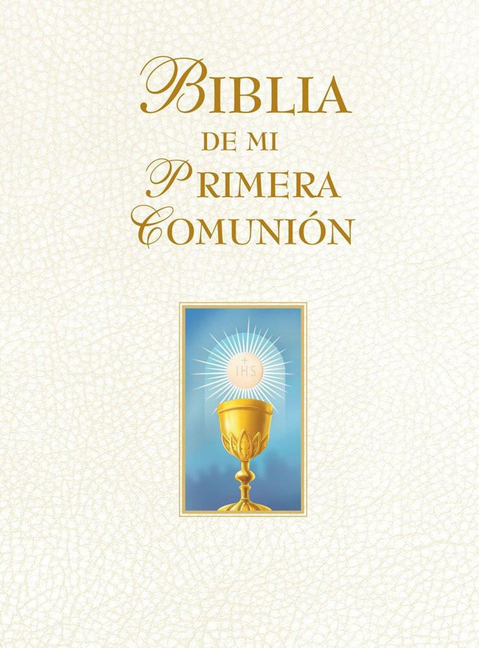 Biblia de mi primera comunión (Marfil) SPANISH