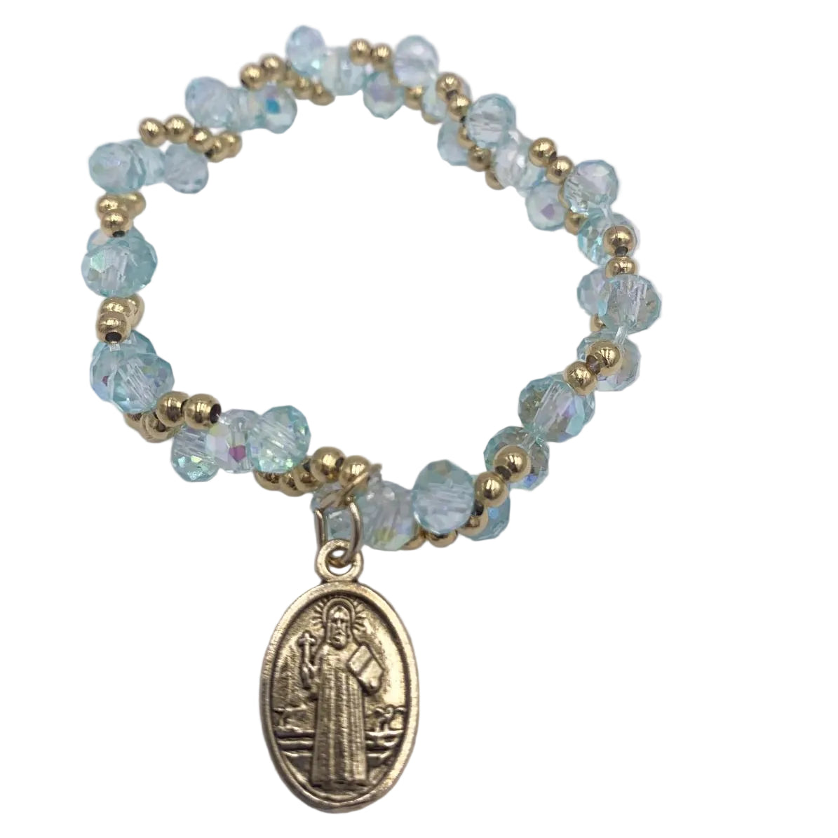 ST BENIDICT ZIG ZAG PATTERN BRACELETS
